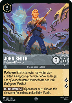 John Smith - Unerschrockener Beschützer 11WSP-193 Super Rare Near Mint Deutsch Foil