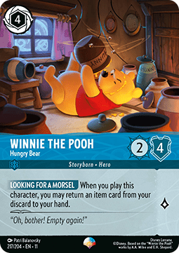 Winnie Puuh - Hungriger Bär 11WSP-216 Epic Near Mint Deutsch Foil