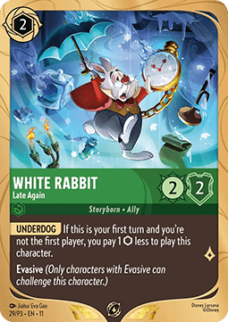 Weißes Kaninchen - Wieder zu spät PR3-29 Promo Near Mint Deutsch Foil