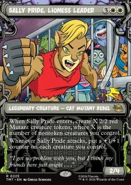 Sally Pride, Lioness Leader XTMT-225 Rare Near Mint Englisch Foil