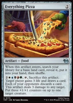 Everything Pizza TMT-173 Uncommon Near Mint Englisch Foil