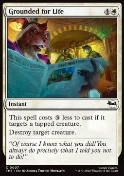 Grounded for Life TMT-7 Common Near Mint Englisch Foil