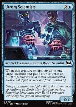 Utrom Scientists TMT-56 Common Excellent Englisch Foil