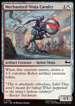 Mechanized Ninja Cavalry TMT-156 Common Near Mint Englisch Foil