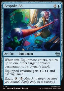 Bespoke Bō TMT-31 Uncommon Light Played Englisch Foil