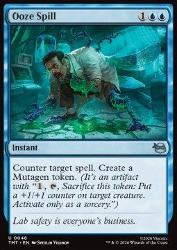 Ooze Spill TMT-48 Uncommon Near Mint Englisch Foil