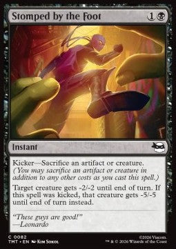 Stomped by the Foot TMT-82 Common Excellent Englisch Foil