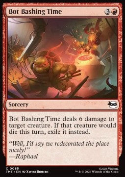 Bot Bashing Time TMT-85 Common Excellent Englisch Foil