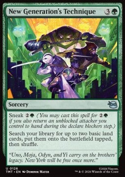 New Generation's Technique TMT-126 Uncommon Near Mint Englisch Foil
