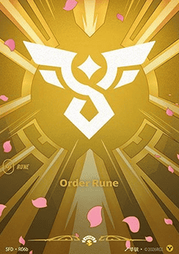Order Rune SFDX-R06b Showcase Near Mint Englisch Foil
