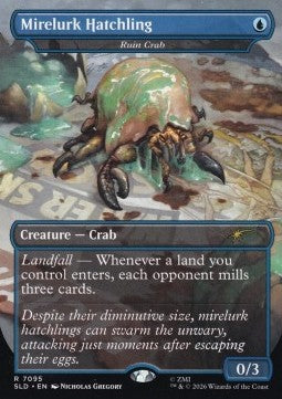 Ruin Crab SLD-7095 Rare Excellent Englisch Foil
