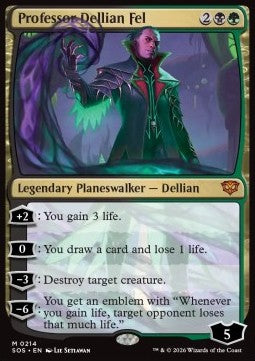 Professor Dellian Fel SOS-214 Mythic Near Mint Englisch