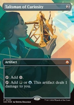 Talisman of Curiosity XSOC-430 Mythic Near Mint Englisch Foil
