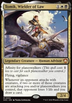 Tomik, Wielder of Law SOC-333 Mythic Excellent Deutsch