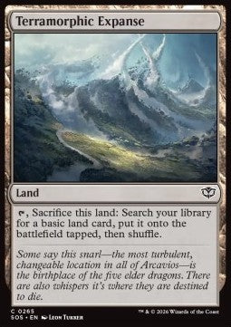 Terramorphic Expanse SOS-265 Common Near Mint Englisch Foil