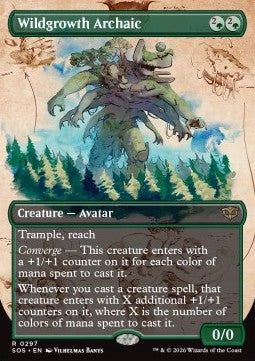 Wildgrowth Archaic XSOS-297 Rare Excellent Englisch Foil