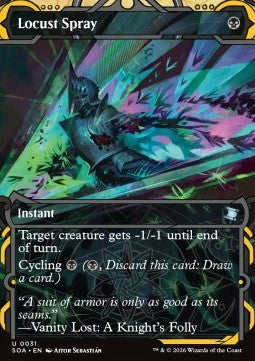 Locust Spray (V.1) SOA-31 Uncommon Excellent Englisch