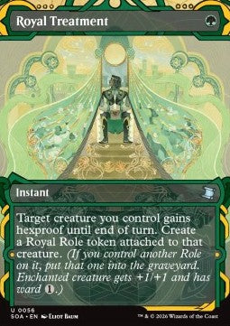 Royal Treatment (V.1) SOA-56 Uncommon Excellent Englisch Foil