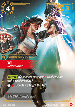 Vi, Hotheaded (V.1) UNL-030 Epic Near Mint Englisch Foil