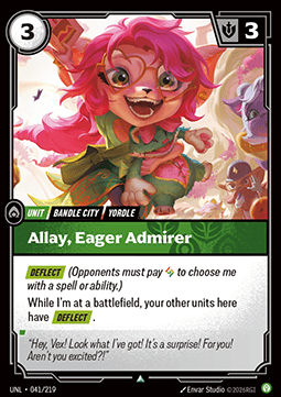 Allay, Eager Admirer UNL-041 Uncommon NM Englisch