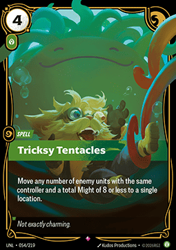 Tricksy Tentacles UNL-054 Rare NM Englisch Foil