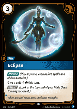 Eclipse UNL-063 Common Near Mint Englisch Foil