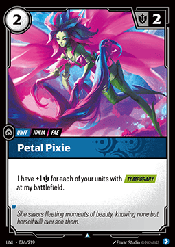 Petal Pixie UNL-076 Uncommon NM Englisch