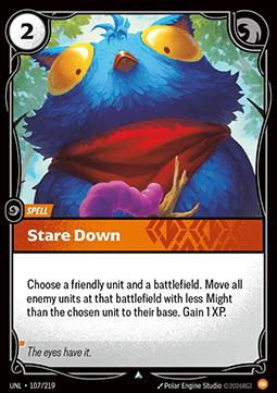 Stare Down UNL-107 Uncommon NM Englisch