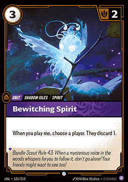 Bewitching Spirit UNL-121 Common NM Englisch Foil