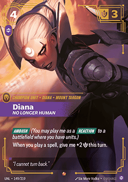 Diana, No Longer Human (V.1) UNL-149 Epic NM Englisch Foil