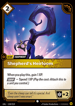 Shepherd's Heirloom UNL-158 Common Near Mint Englisch Foil