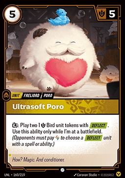 Ultrasoft Poro UNL-160 Common NM Englisch Foil