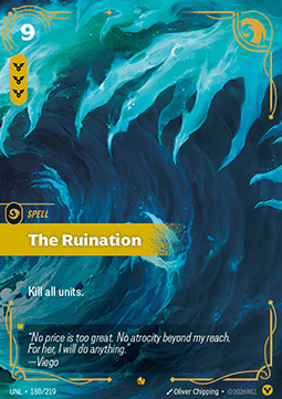 The Ruination UNL-180 Epic NM Englisch Foil