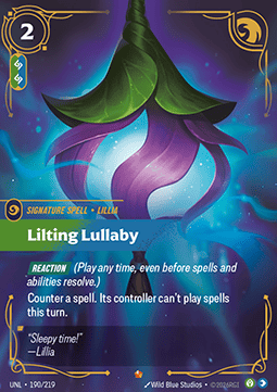 Lilting Lullaby UNL-190 Epic NM Englisch Foil