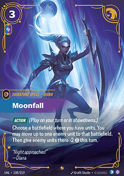 Moonfall UNL-198 Epic Played Chinesisch (vereinfacht) Foil