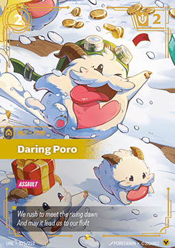 Daring Poro UNL-225 Showcase NM Englisch Foil