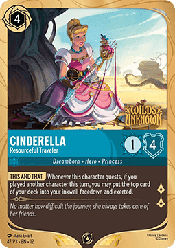 Cinderella - Resourceful Traveler PR3-47 Promo Near Mint Englisch Foil