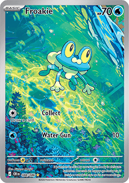 Froakie CRI-088 Illustration Rare Near Mint Englisch