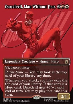 Daredevil, Man Without Fear (V.2) XMSH-372 Rare Near Mint Englisch
