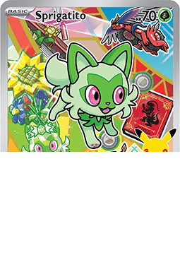 Sprigatito MEP-061 Promo Excellent Englisch
