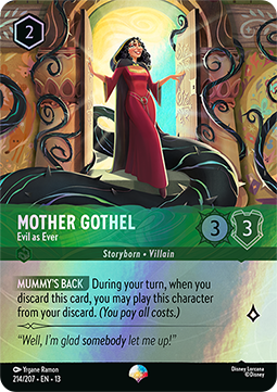 Mutter Gothel - Böse wie eh und je 13ATV-214 Epic Near Mint Deutsch Foil