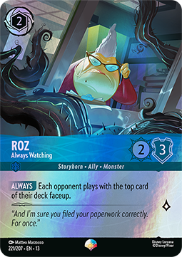 Rosa - Hat alle im Visier 13ATV-221 Epic Excellent Deutsch Foil