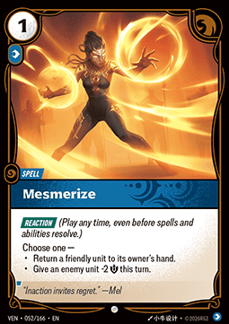 Mesmerize VEN-052 Common Near Mint Englisch Foil