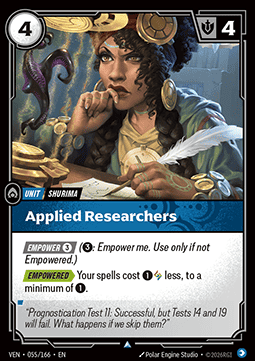 Applied Researchers VEN-055 Uncommon NM Englisch Foil