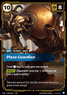 Plaza Guardian VEN-064 Rare NM Englisch Foil
