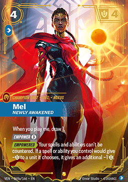 Mel, Newly Awakened (V.2) VEN-069a Showcase NM Englisch Foil