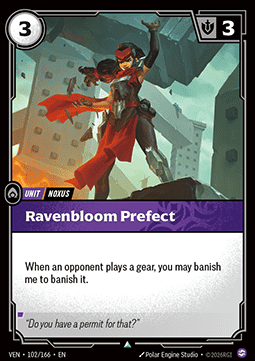Ravenbloom Prefect VEN-102 Uncommon NM Englisch Foil