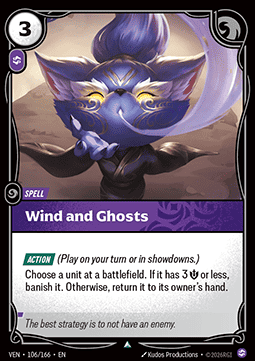 Wind and Ghosts VEN-106 Uncommon NM Englisch Foil