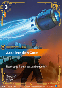 Acceleration Gate VEN-150 Epic NM Englisch Foil