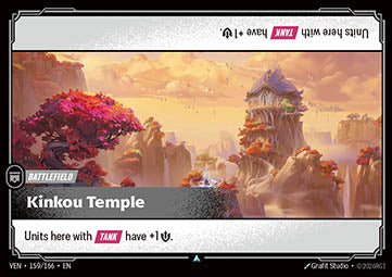 Kinkou Temple VEN-159 Uncommon NM Englisch Foil